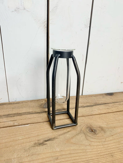 Metal Frame Skinny Test Tubes