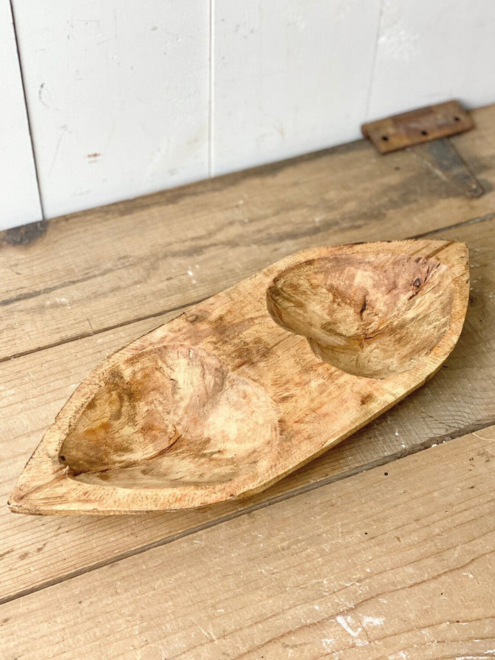 Double Heart Dough Bowl