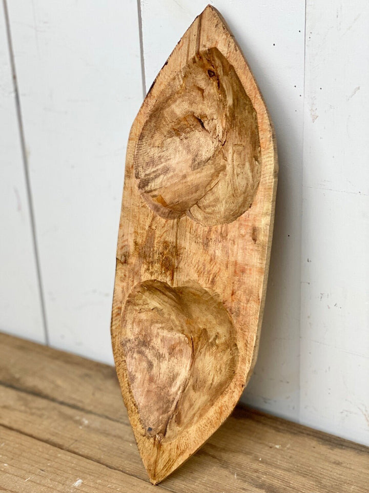 Double Heart Dough Bowl