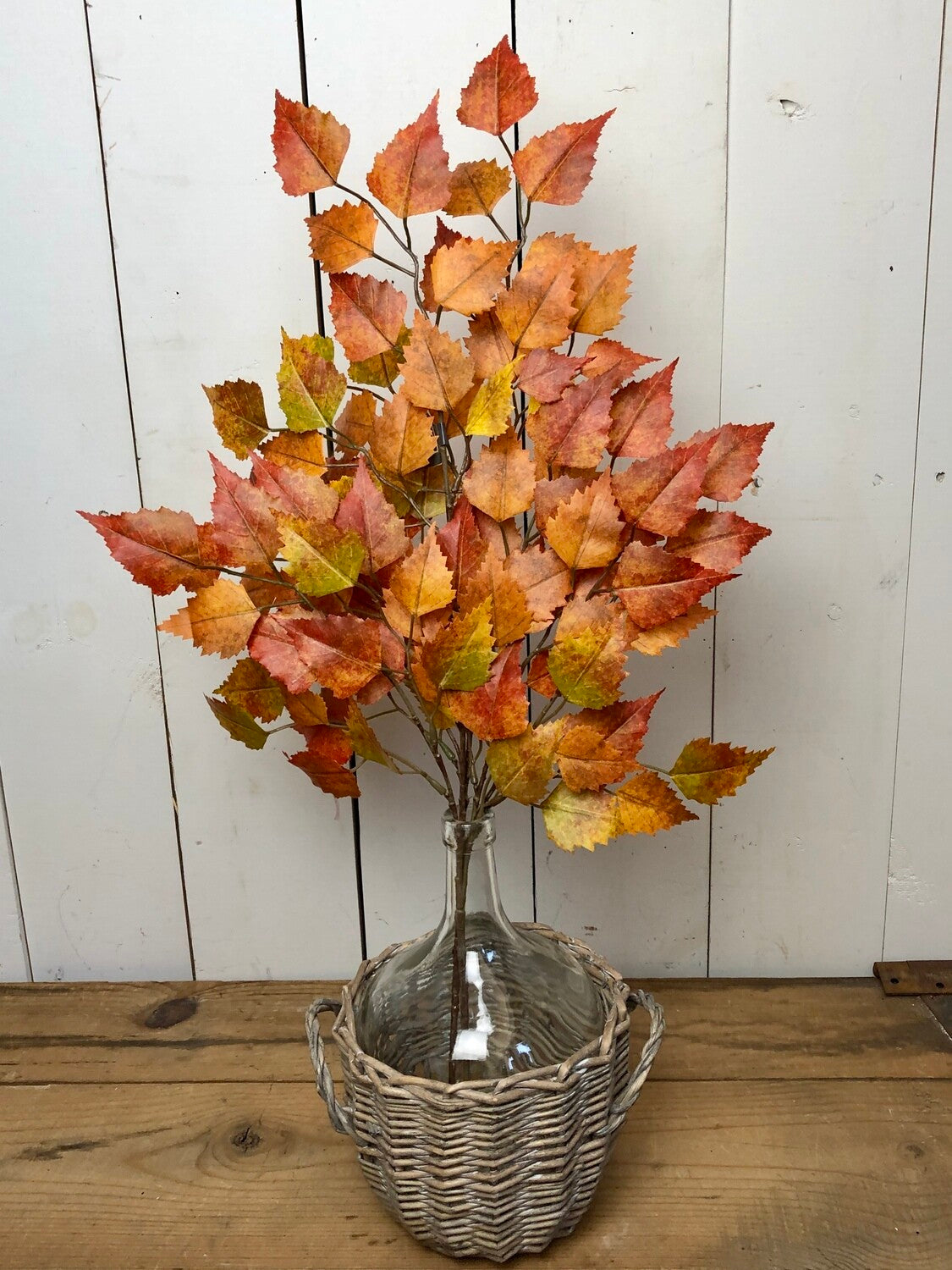 Orange and Yellow Birch Spray
