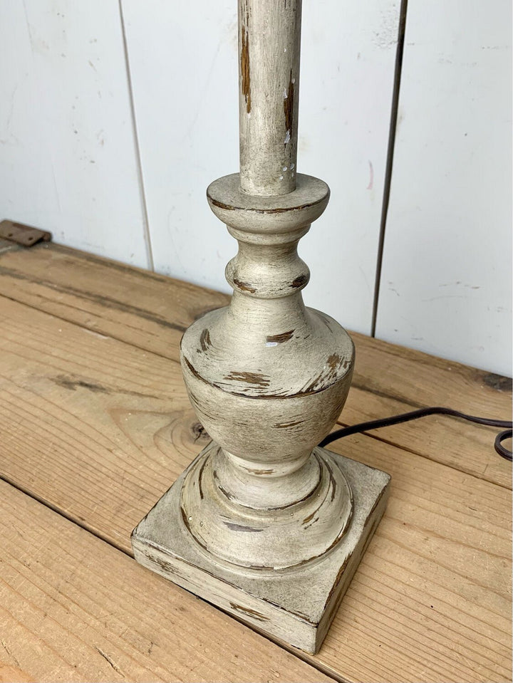 Grey Distressed Lamp
