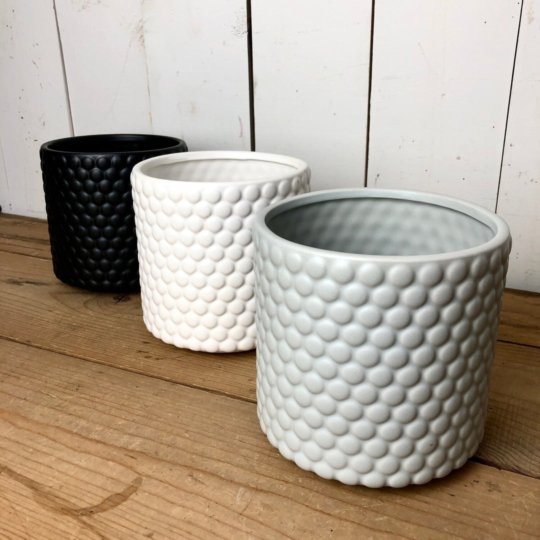 Textured Neutral Pots