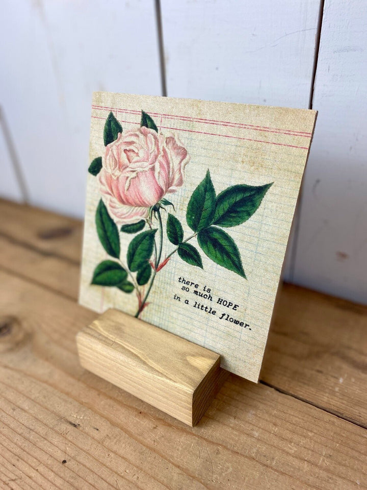 Canvas Wooden Blocks