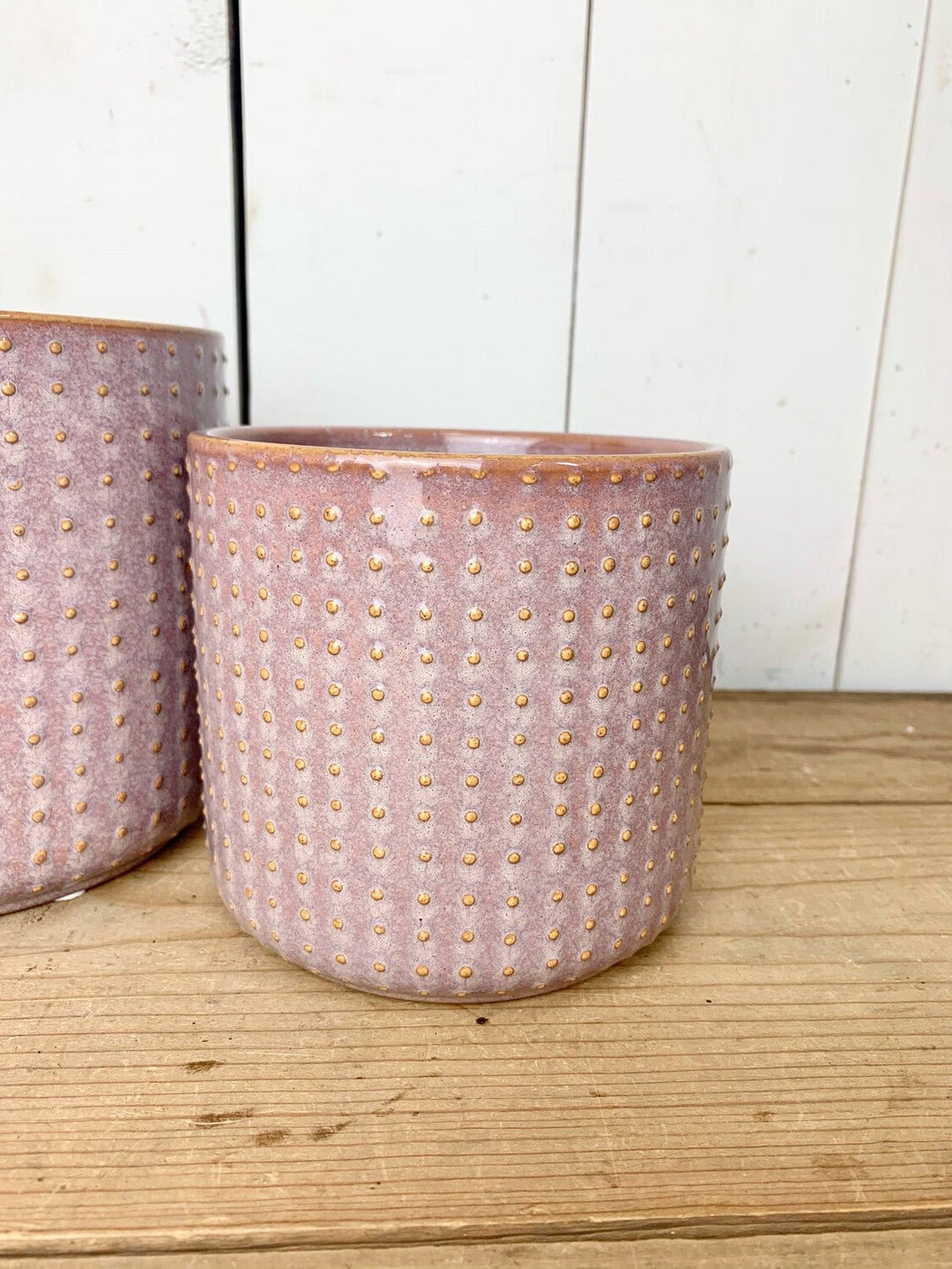 Pink Ceramic Pots