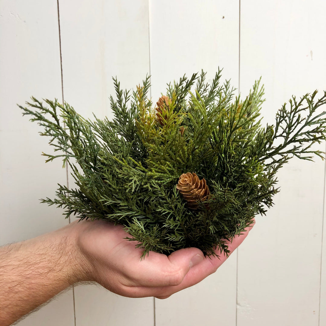 Mixed Cedar Half Orb