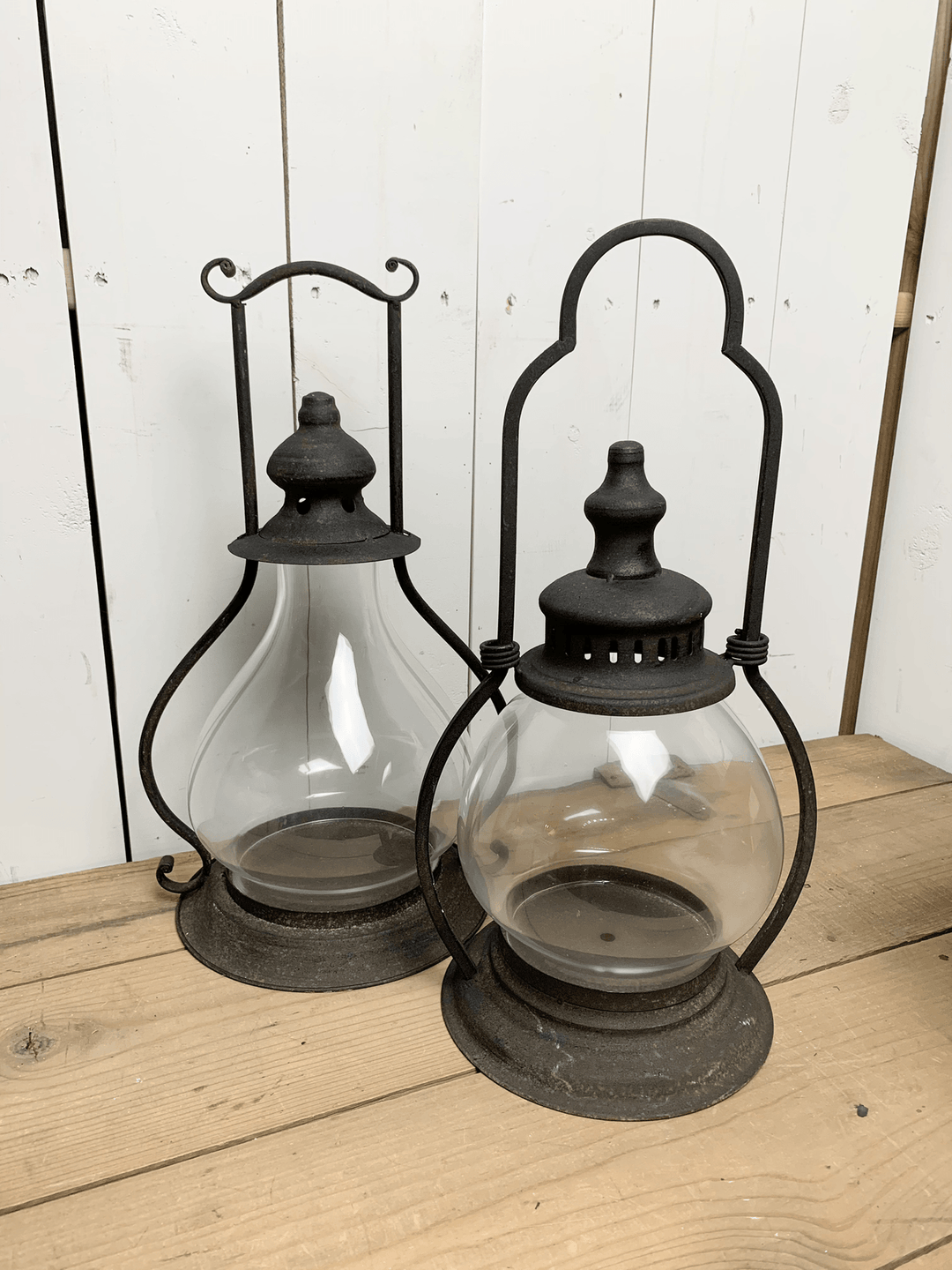 Black Industrial Steeple Lanterns