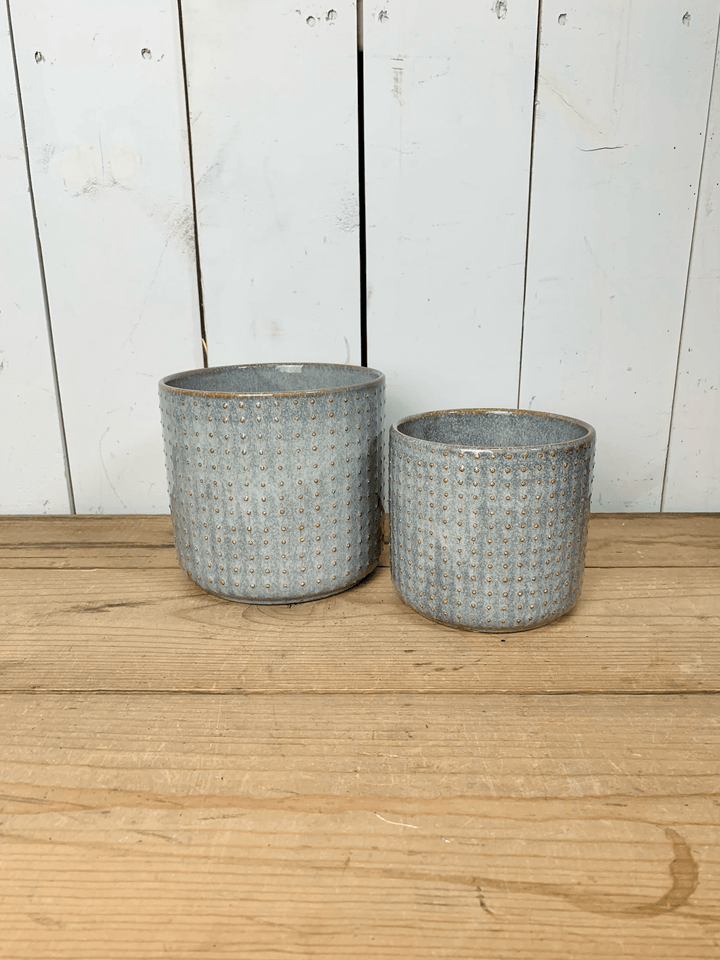 Blue/Grey Ceramic Pots