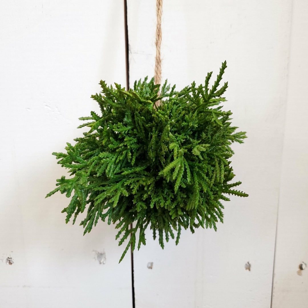 Cedar Hanging Orb