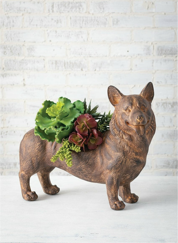 Corgi Planter