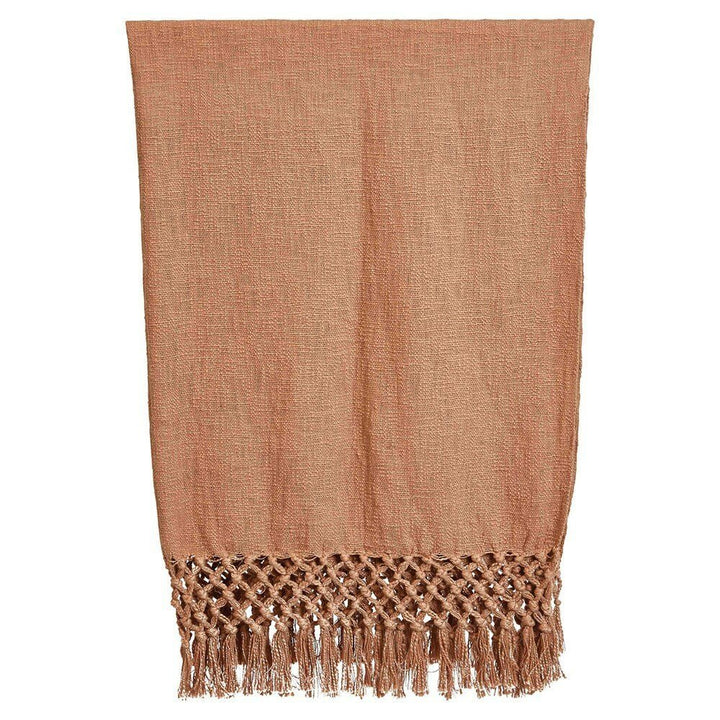 Cotton Throw Blush