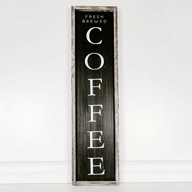 "Fresh Brewed Coffee" Reversible Sign