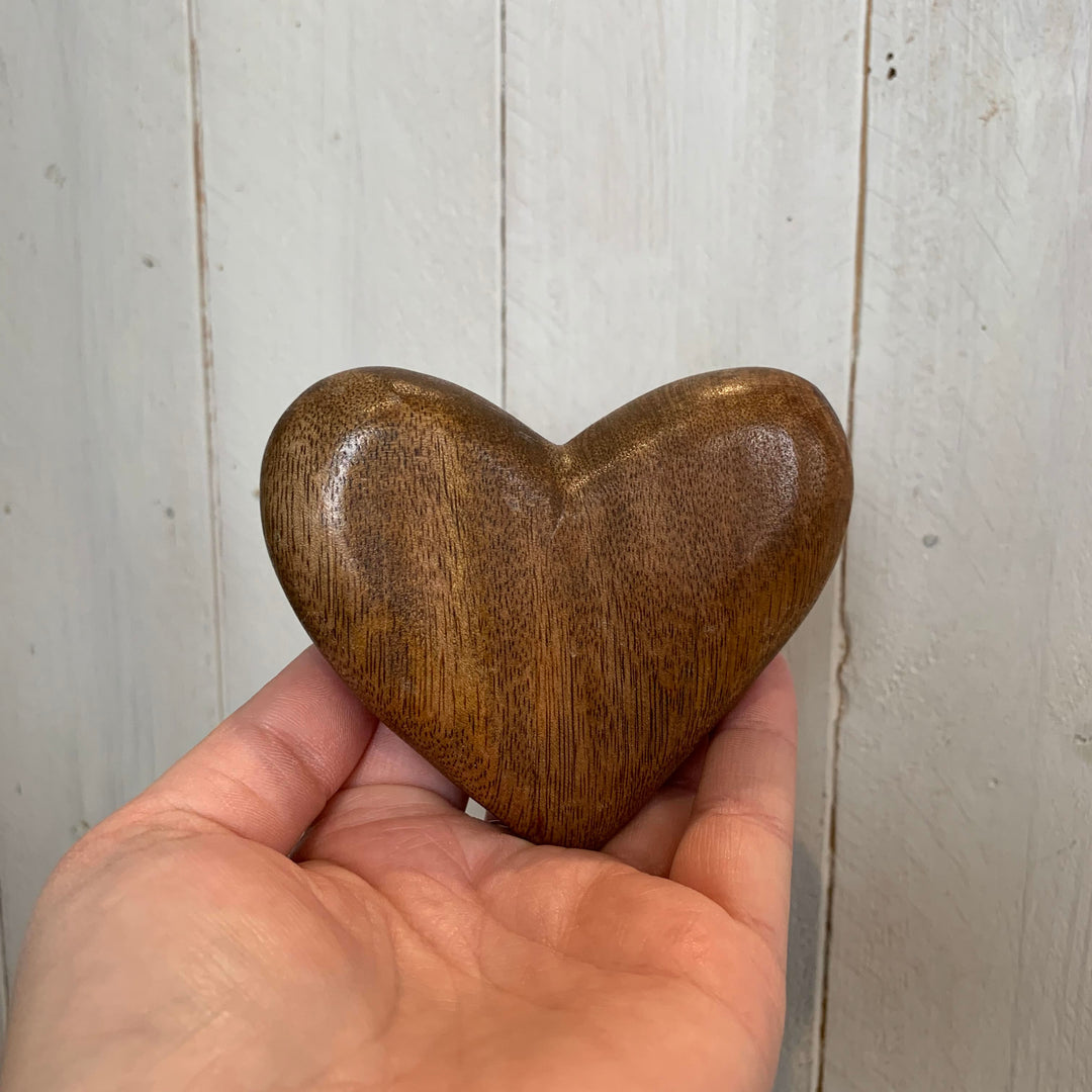 Mango Wood Heart