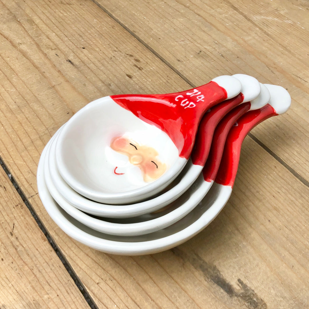 Santa Measuring Cup Set of 4