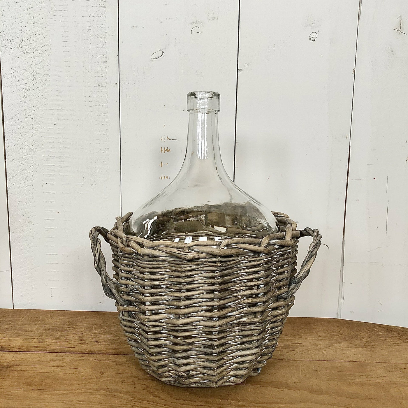 Small Cellar Jar in Basket
