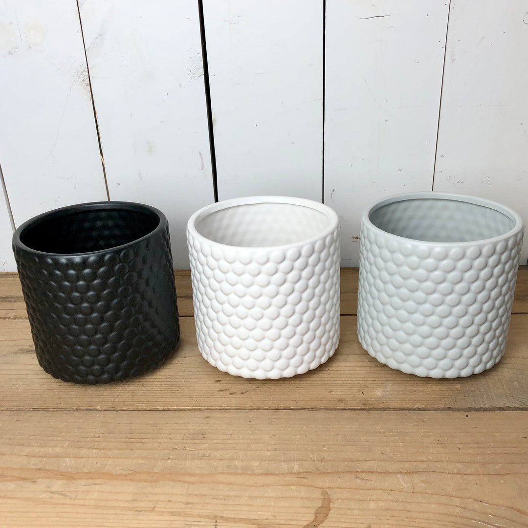 Textured Neutral Pots