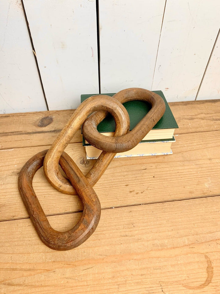 Dark Stain Wood Chain