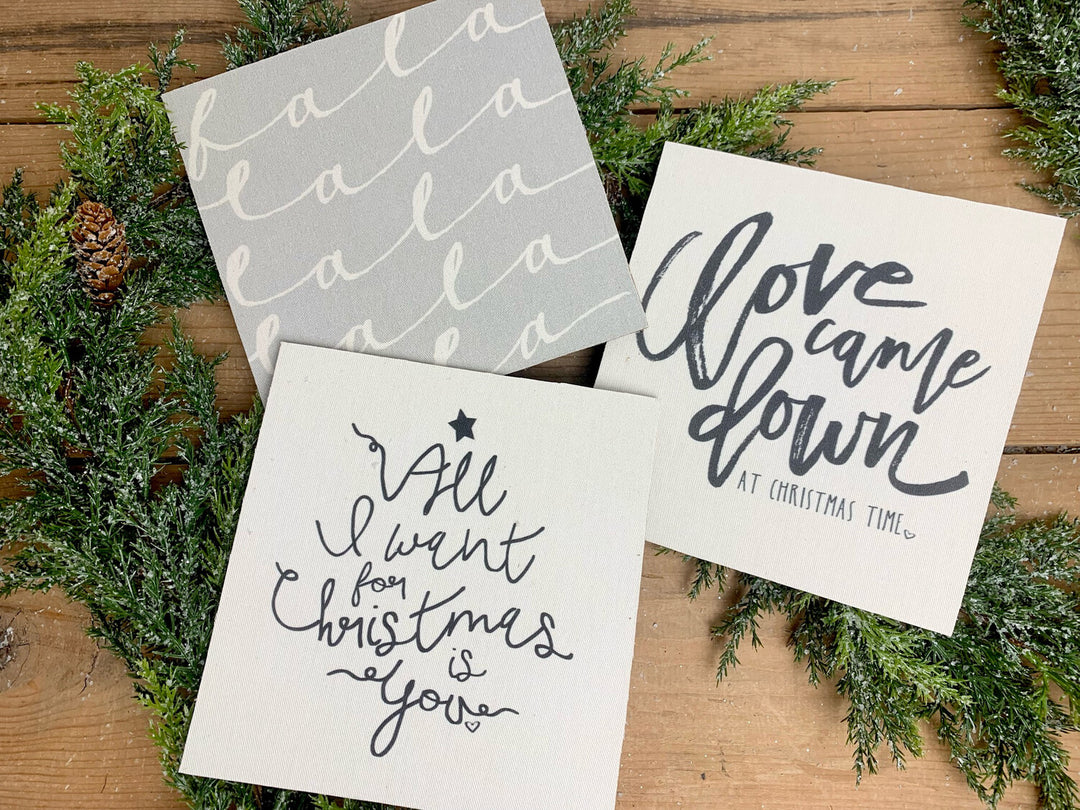 Holiday Canvases
