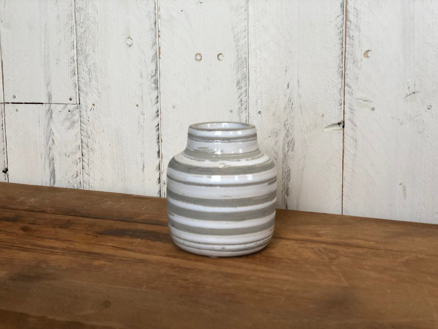 Striped Bottle Vases