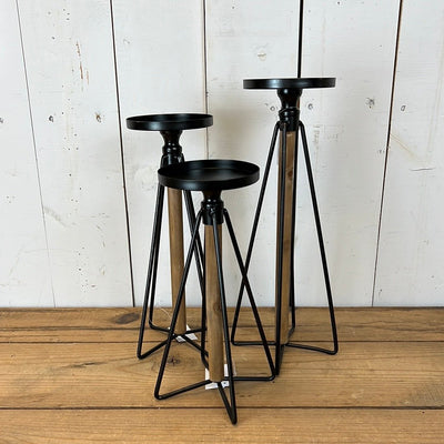 Hairpin Leg Pillar Holder Set of 3