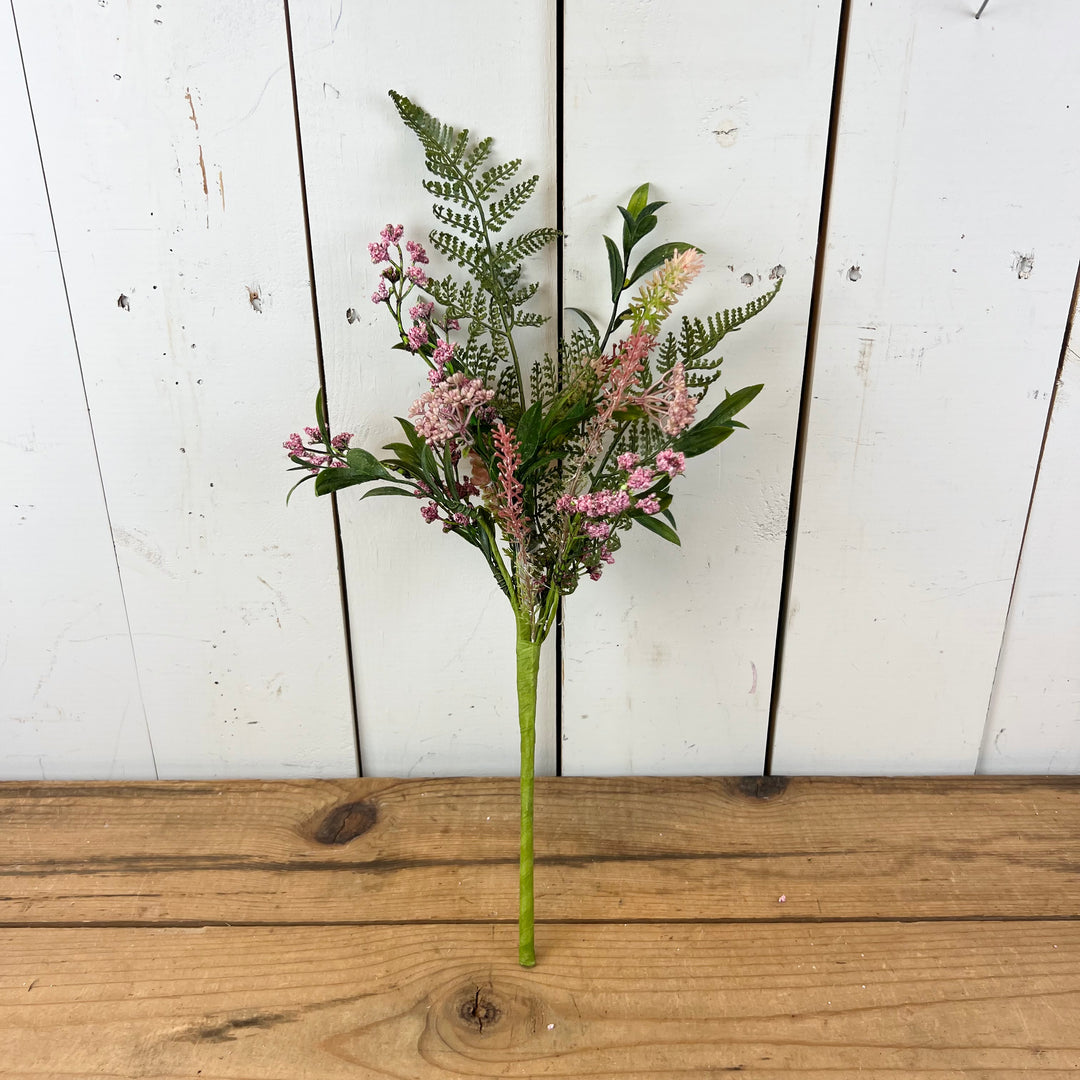 Mixed Pink and Fern Collection