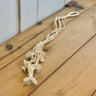Ivory Flower Macramé Hanger