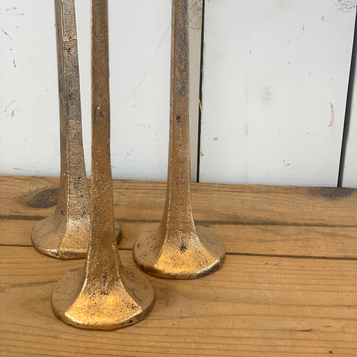 Copper Candle Holders Set of 3