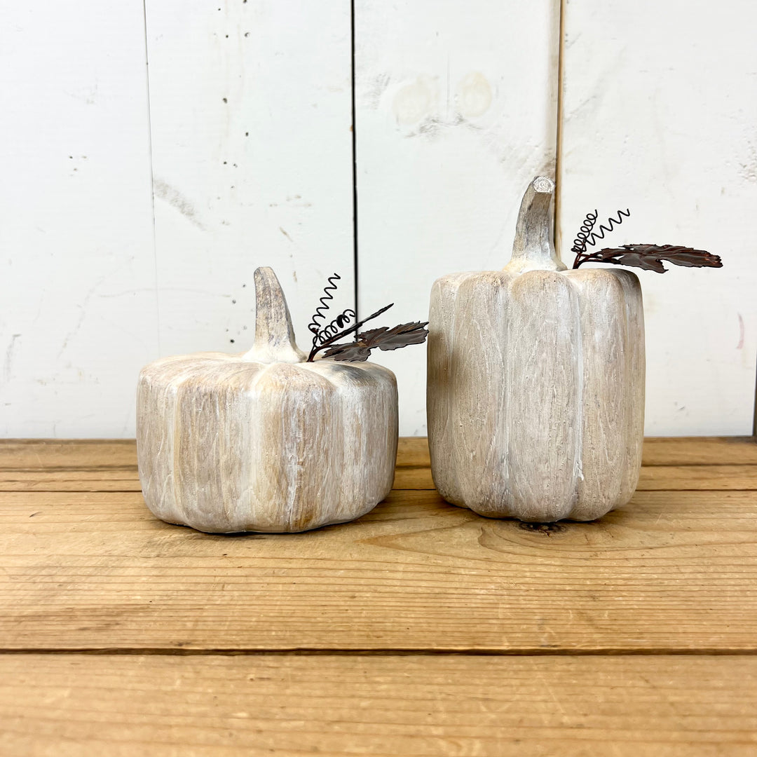 Neutral Resin Pumpkins