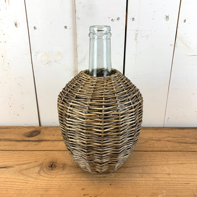 Woven Glass Bottle