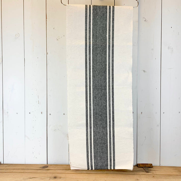 Black Stripe Table Runner