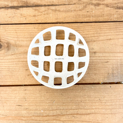 Stoneware Cream Baskets
