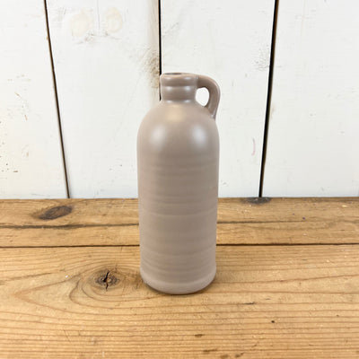 Taupe Bottle Vases