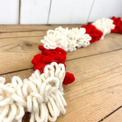 Chunky Yarn Pom Pom Garland