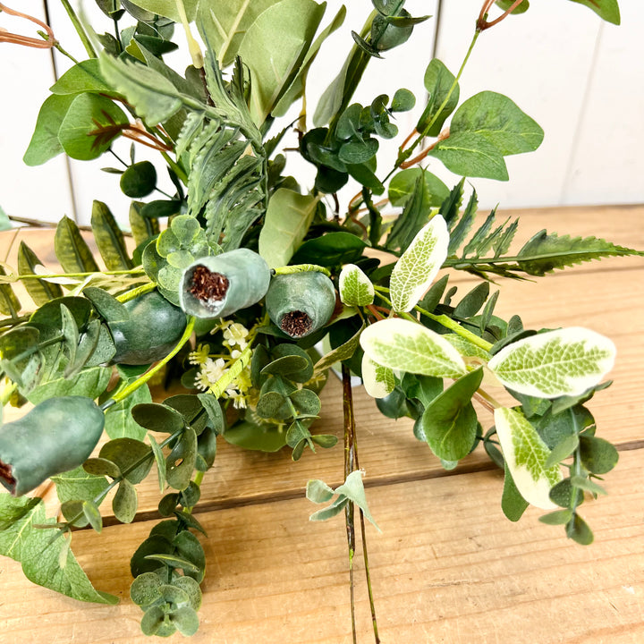 Mixed Greenery with Pod Collection