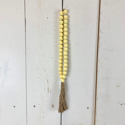 Beaded Loop with Tassel