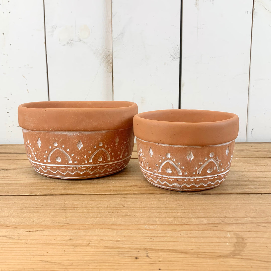 Terracotta Dish Planters