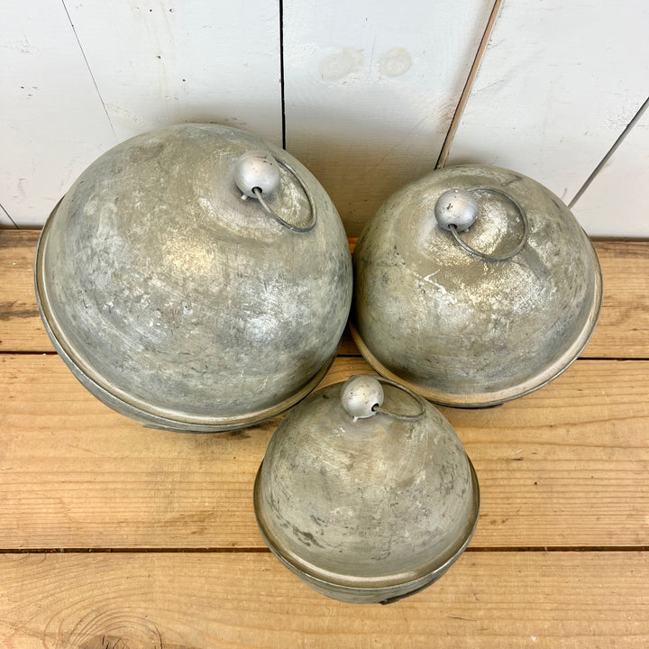 Weathered Galvanized Bells
