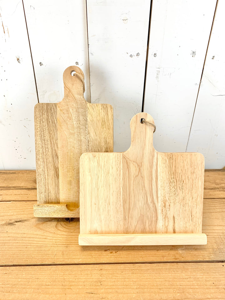 Wooden Cookbook Holders