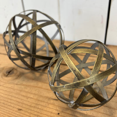 Gold Orbs, Two Sizes Available