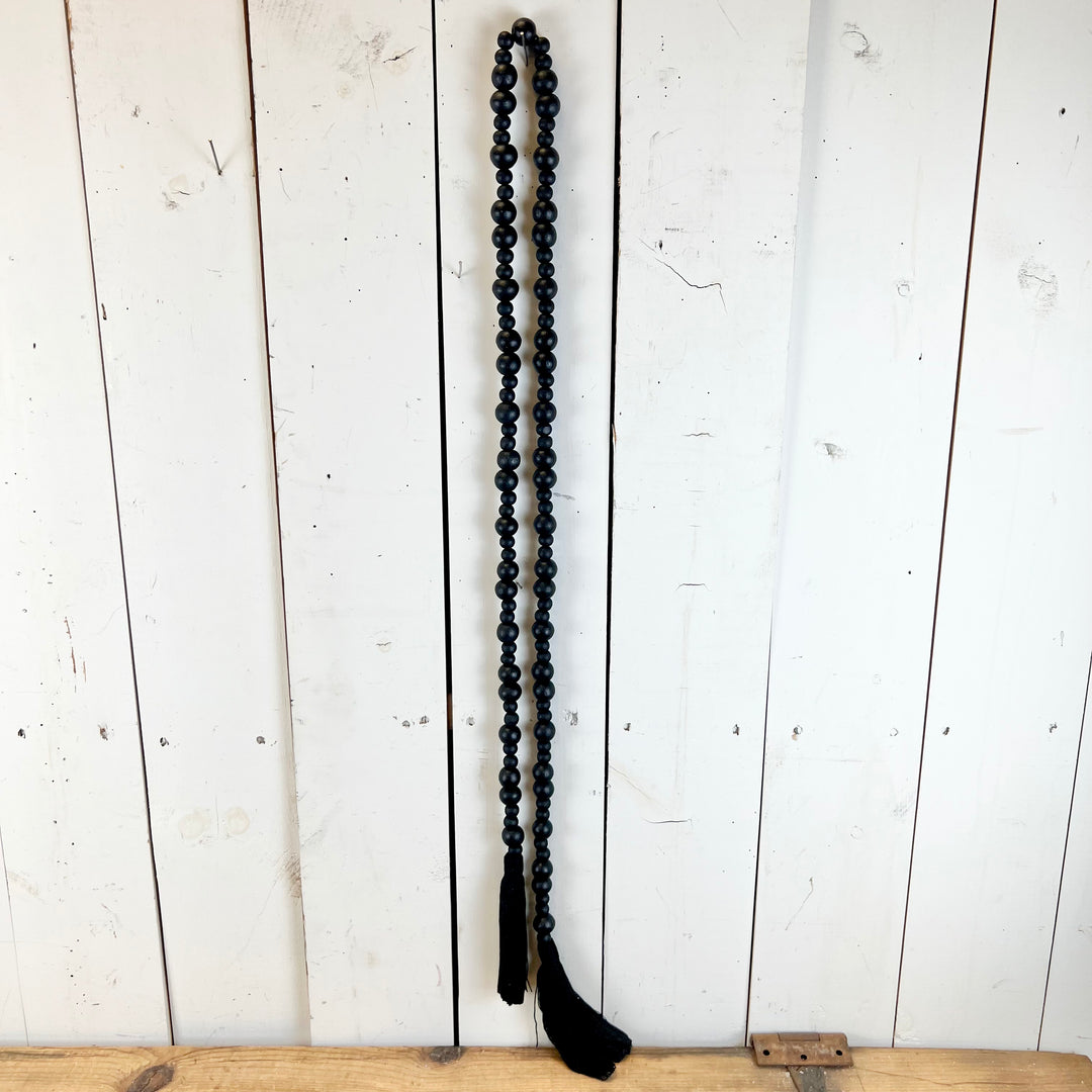 Black Bead Garlands