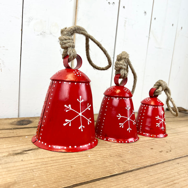 Red Bell Ornaments