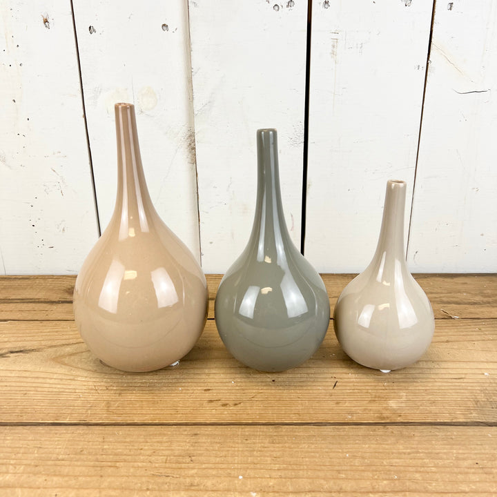 Warm Toned Glossy Vases