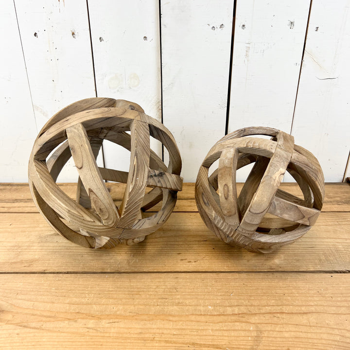 Large Wooden Spheres