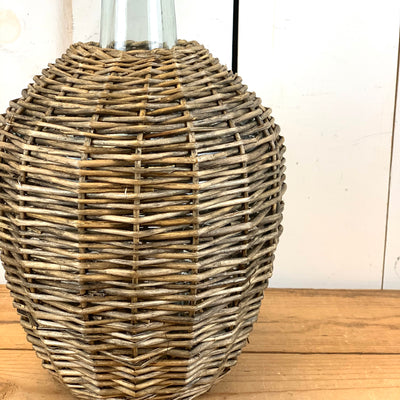 Woven Glass Bottle