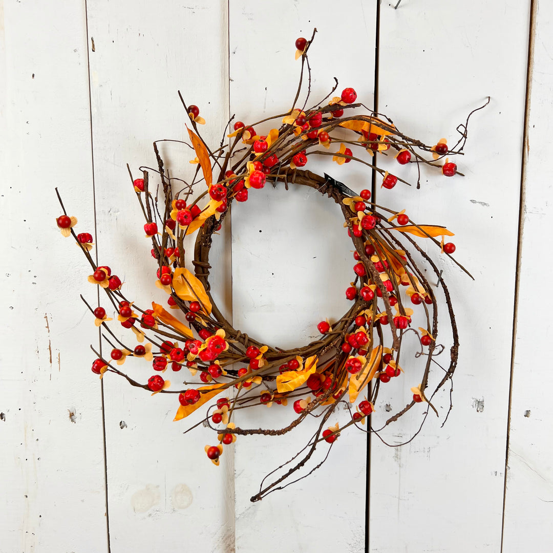 6.5” Bittersweet Candle Ring