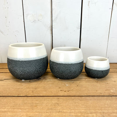 Two-Toned Planter - Set of 3