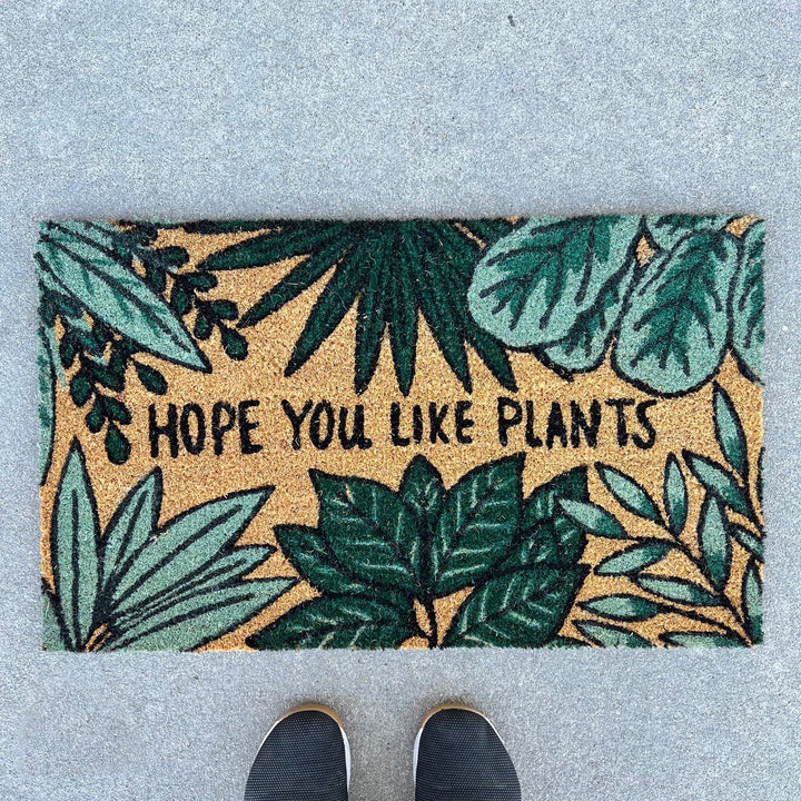 Hope You Like Plants Doormat