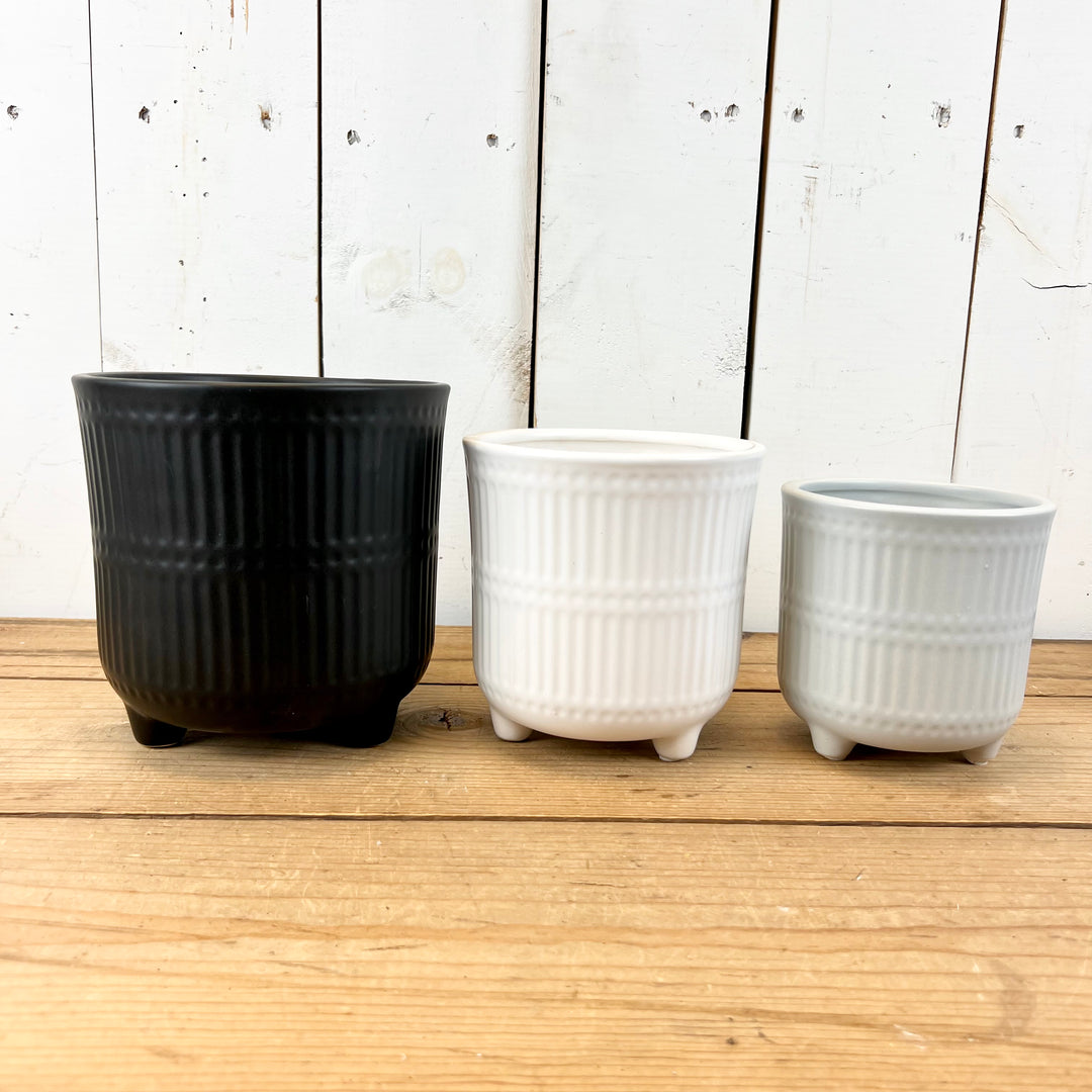Ceramic Neutral Toned Pots