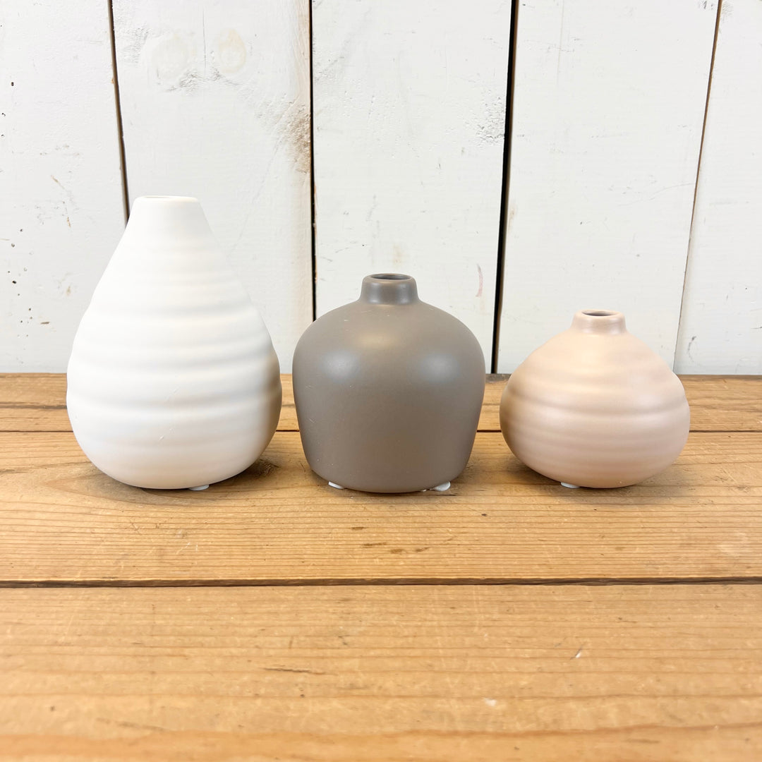 Small Matte Bottle Vases