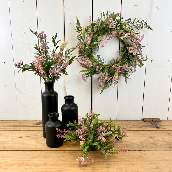 Mixed Pink and Fern Collection
