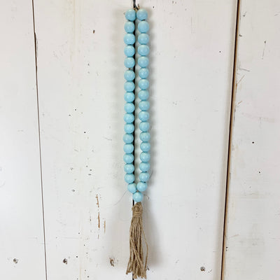 Beaded Loop with Tassel